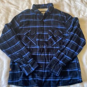 California cowboy flannel shacket